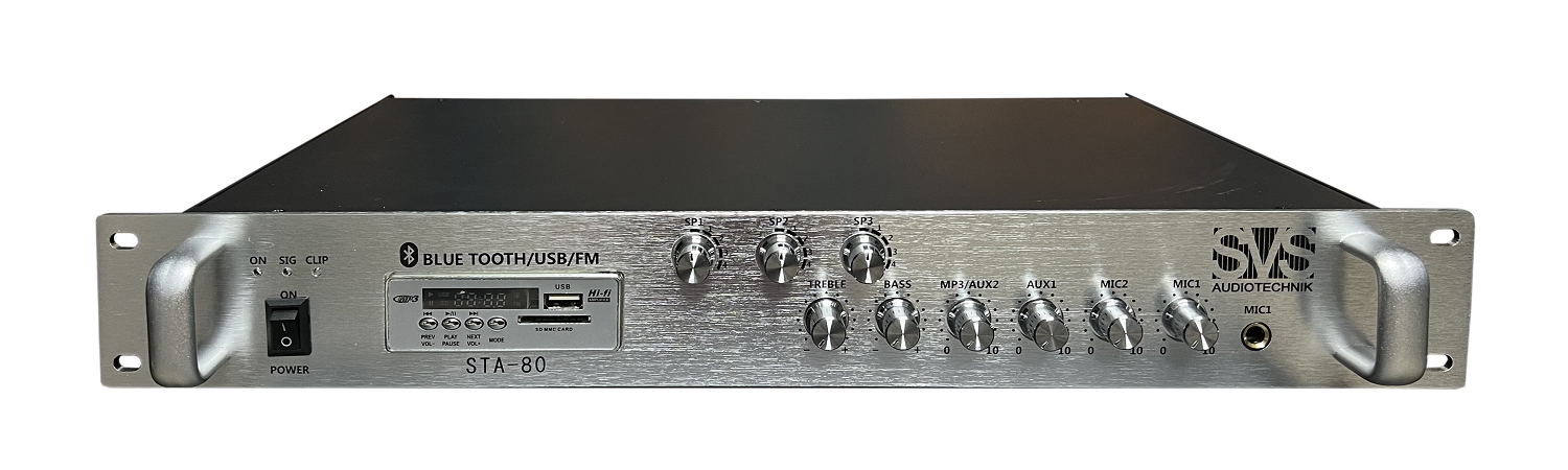 SVS Audiotechnik STA-80 Микшер-усилитель для систем Public Address в Раменском