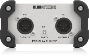 Klark Teknik DI 22P пассивный стерео директ-бокс в Раменском