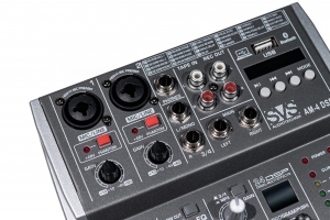 SVS Audiotechnik mixers AM-4 DSP Аналоговый микшерный пульт, 4-канала в Раменском
